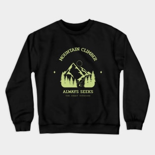 Mountain Climber Crewneck Sweatshirt